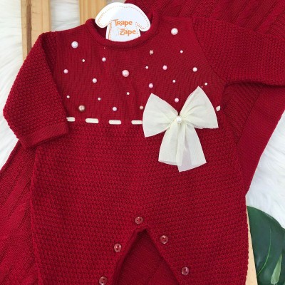  Saída de maternidade Céu estrelado - Vermelho - Luxo