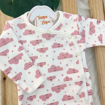  Body kimono M/l Rosê Nuvens