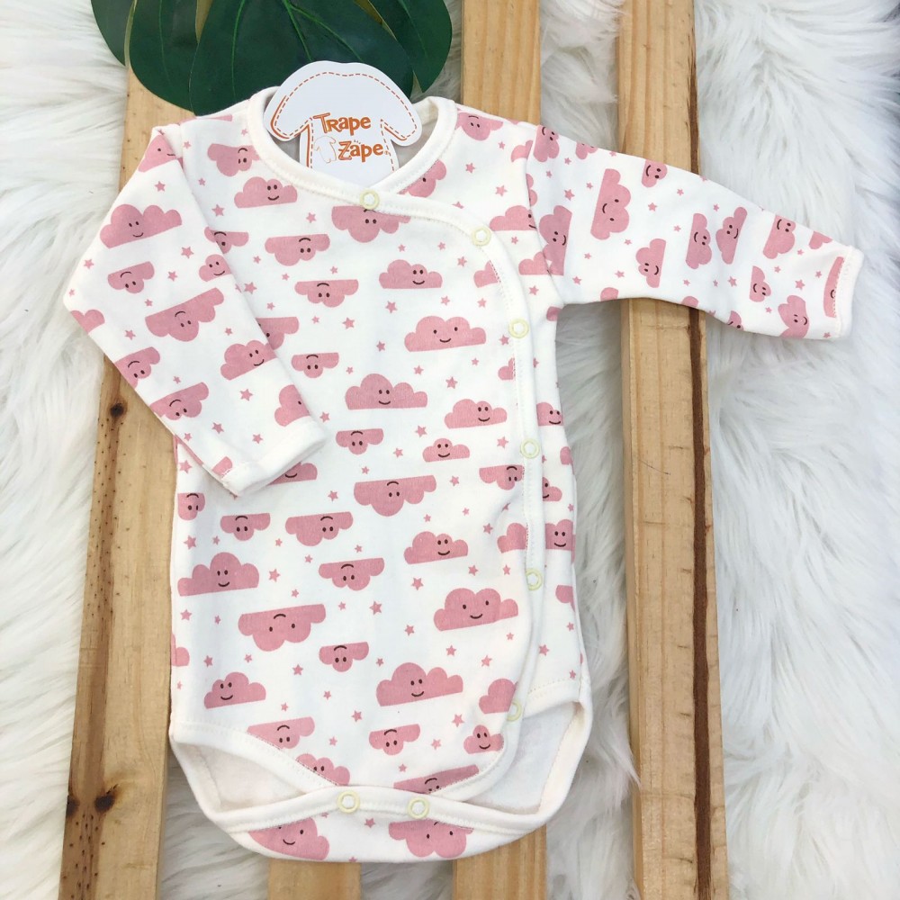  Body kimono M/l Rosê Nuvens