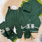 Saída de maternidade Muriel- Verde MILITAR