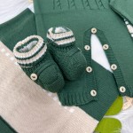 Saída de maternidade Muriel- Verde MILITAR