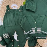 Saída de maternidade Muriel- Verde MILITAR
