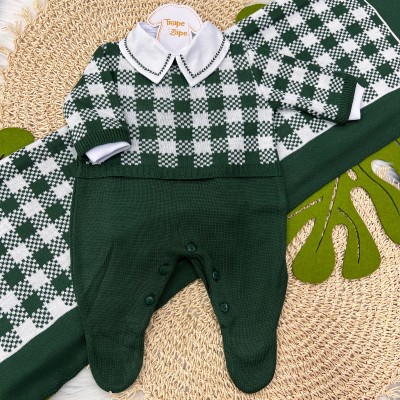 Saída de maternidade Ravi- VERDE MILITAR