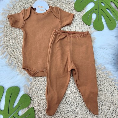 Conjunto Basic curta Ferrugem