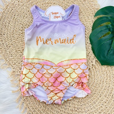 Verao22/23 - Maio - i am a mermaid - Lilás e Amarelo