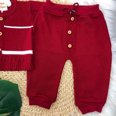  Conj de Linha Saruel Vermelho