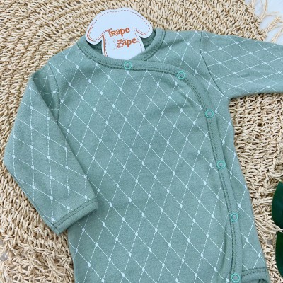 Body kimono M/l Losango Verde