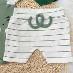 Conjunto M/c + short Tigrinho Verde