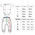 Conj. Body Manga Curta Tigrinho e Calça - Mostarda e Marinho