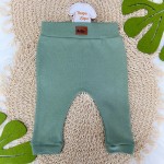 Kit 3 Calças saruel- Jeans Escuro, Verde e Jeans Claro