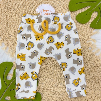 Conjunto M/c + Bandana Safari Mostarda