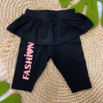 Verão 23/24 - Conjunto body rosa mini blogger com calça preta