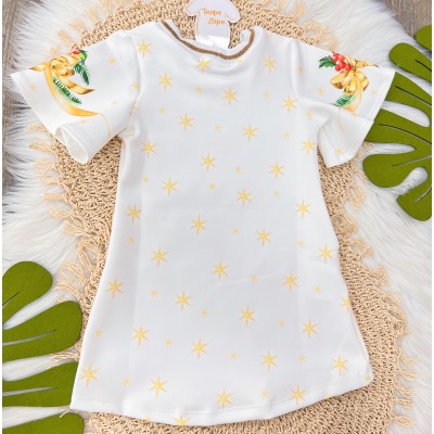  2024 Vestido Presentes de Natal ursinhas