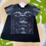 Verão 23/24 -Conjunto Bermuda, Camiseta e Máscara - Batman 