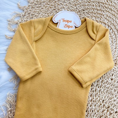 Conjunto Basic longa Mostarda