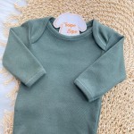 Conjunto Basic longa Verde Escuro