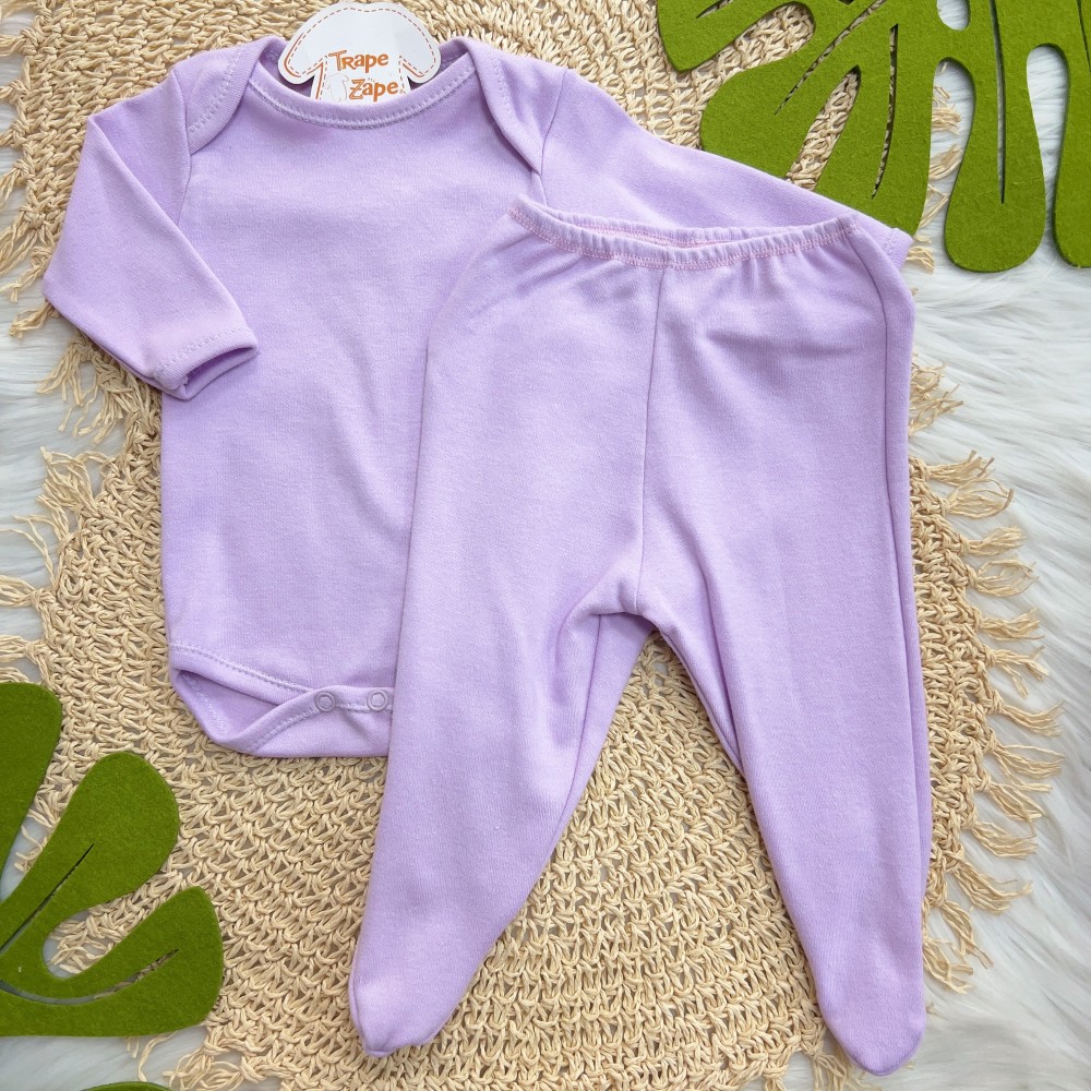 Conjunto Basic  Longa Lilás