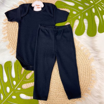 Conjunto Basic Curto Preto