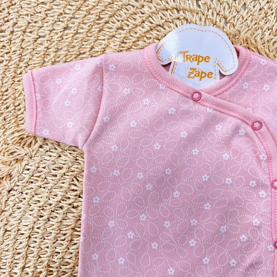 Body kimono M/c florzinha rosê