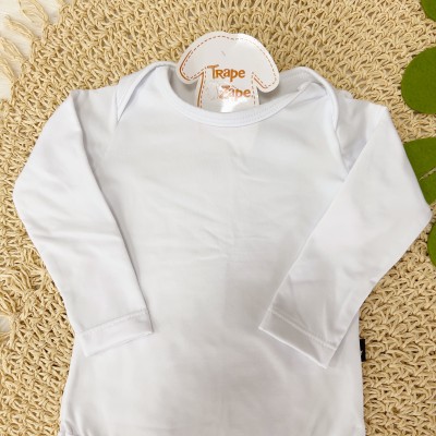 Inverno 2025 - Body Térmico Manga Longa - Branco