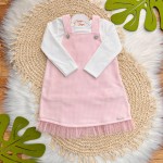Inverno 2025 - Conjunto Body Térmico com Salopete Soft - Rosa 