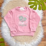  Inverno 2025 - Conjunto New Adventures Casaco e Calça em Moletom - Rosa e Verde 