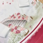 Inverno 2025 - Vestido Gatinha com Laço - Branco e Bordô 
