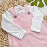 Inverno 2025 - Conjunto Body Térmico com Salopete Soft - Rosa 