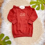 Inverno 2025 - Conjunto Loved Graceful Chic Casaco e Calça - Ferrugem 