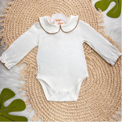 Inverno 2025 - Conjunto Paris Body e Salopete Canelada - Caramelo 