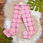  Inverno 2025 - Conjunto Lamour Casaco e Calça - Preto e Rosa 