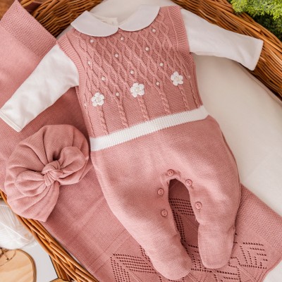 Saída de maternidade Elisa Rose