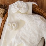 Saída de maternidade Laura Off white