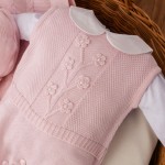 Saída de maternidade Ramo de flores croche Rosa