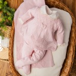 Saída de maternidade Cinderela- Rosa