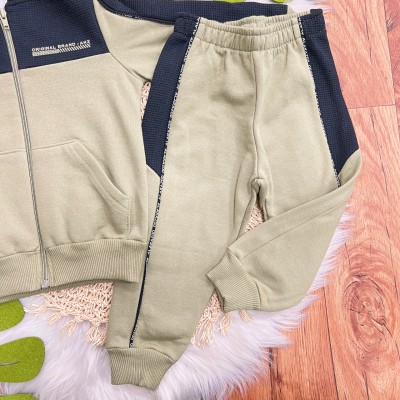 Inverno 2025 - Conj. Jaqueta Original Brand e Calça em Moletom - Verde