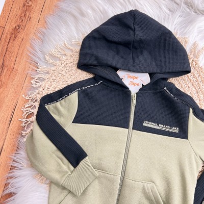 Inverno 2025 - Conj. Jaqueta Original Brand e Calça em Moletom - Verde