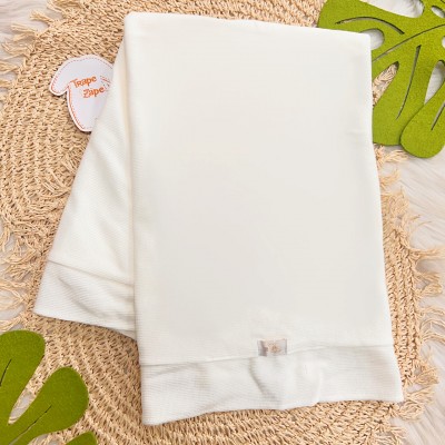 Manta Tricotil (Tricot 100% Algodão) - Off White