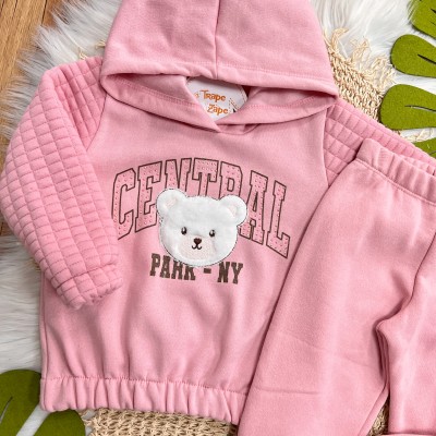 Inverno 2025 - Conjunto moletom Central Park- NY Rose