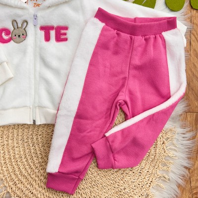 Inverno 2025 - Conjunto Cute coelhinho pink