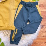  Inverno 2025 - Conj. Casaco com Capuz e Calça Speed Racing - Caramelo