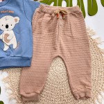 Inverno 2025 - Conj. Casaco Coala com Pocotó e Calça - Azul Jeans