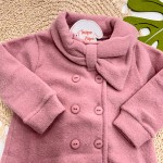 Inverno 2025 - Casaco Boucle Laço - Rose