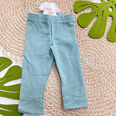  Inverno 2025 - Conj. Casaco Florzinha com Bolinhas e Legging - Verde