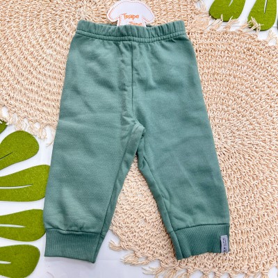 Inverno 2025 - Conj. Jaqueta com Capuz Lion e Calça em Moletom - Verde