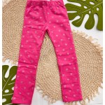 Inverno 2025 - Conj. Casaco Love Cute e Legging Corações - Mescla e Pink