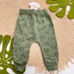 Inverno 2025 - Conj. Jaqueta Koala e Calça em Moletom - Verde