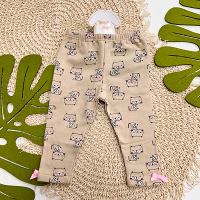 Inverno 2025 - Conj. Jaqueta Cute Love Kitty e Legging - Rosa