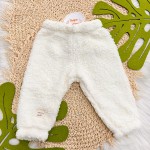 Inverno 2025 - Conj. Blusão e Calça em Soft Ursinha Feliz - Off White
