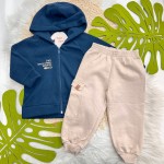 Inverno 2025 - Conj. Jaqueta com Capuz e Calça Boys Urban - Marinho
